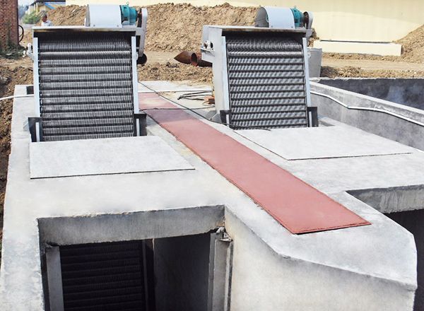 回轉式格柵除污機