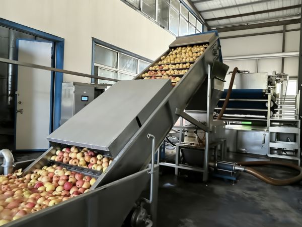 蘋果汁壓榨生產線